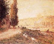 Claude Monet Banks of the Seine at Lavacourt Sweden oil painting artist